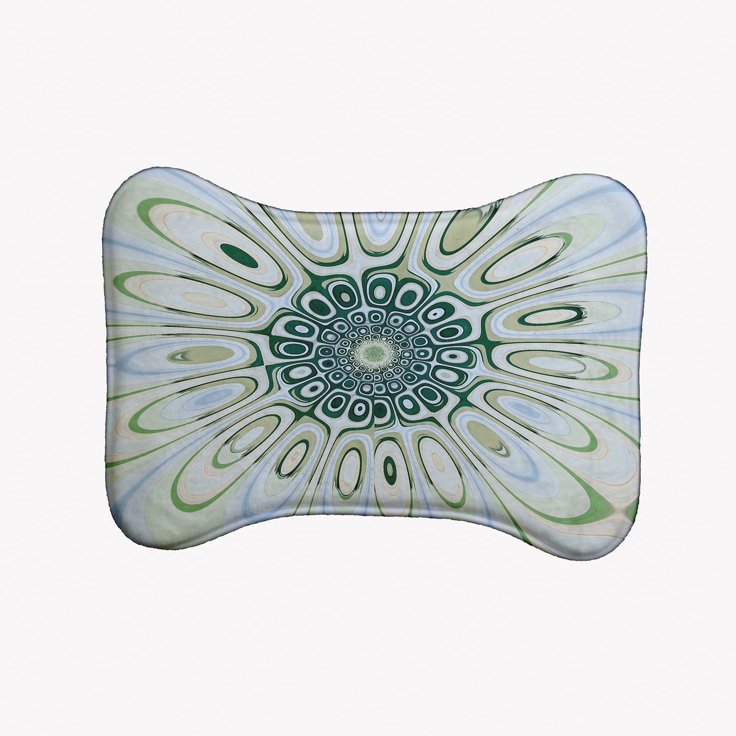 Simply Daisy Frog Pool Bone Shape Pet Feeding Mat for Dogs