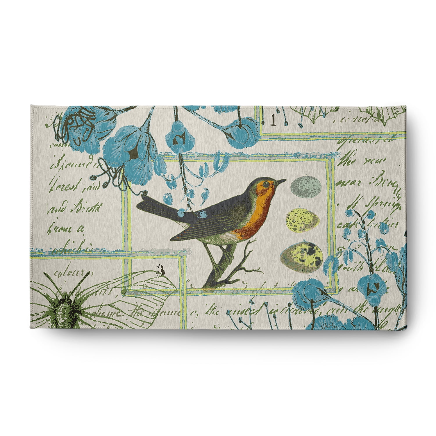 Simply Daisy Funky Junky Bird Area Rug, 3' x 5'