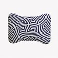 thumbnail image 1 of Simply Daisy Geometric Bone Shape Pet Feeding Mat for Dogs, 1 of 3