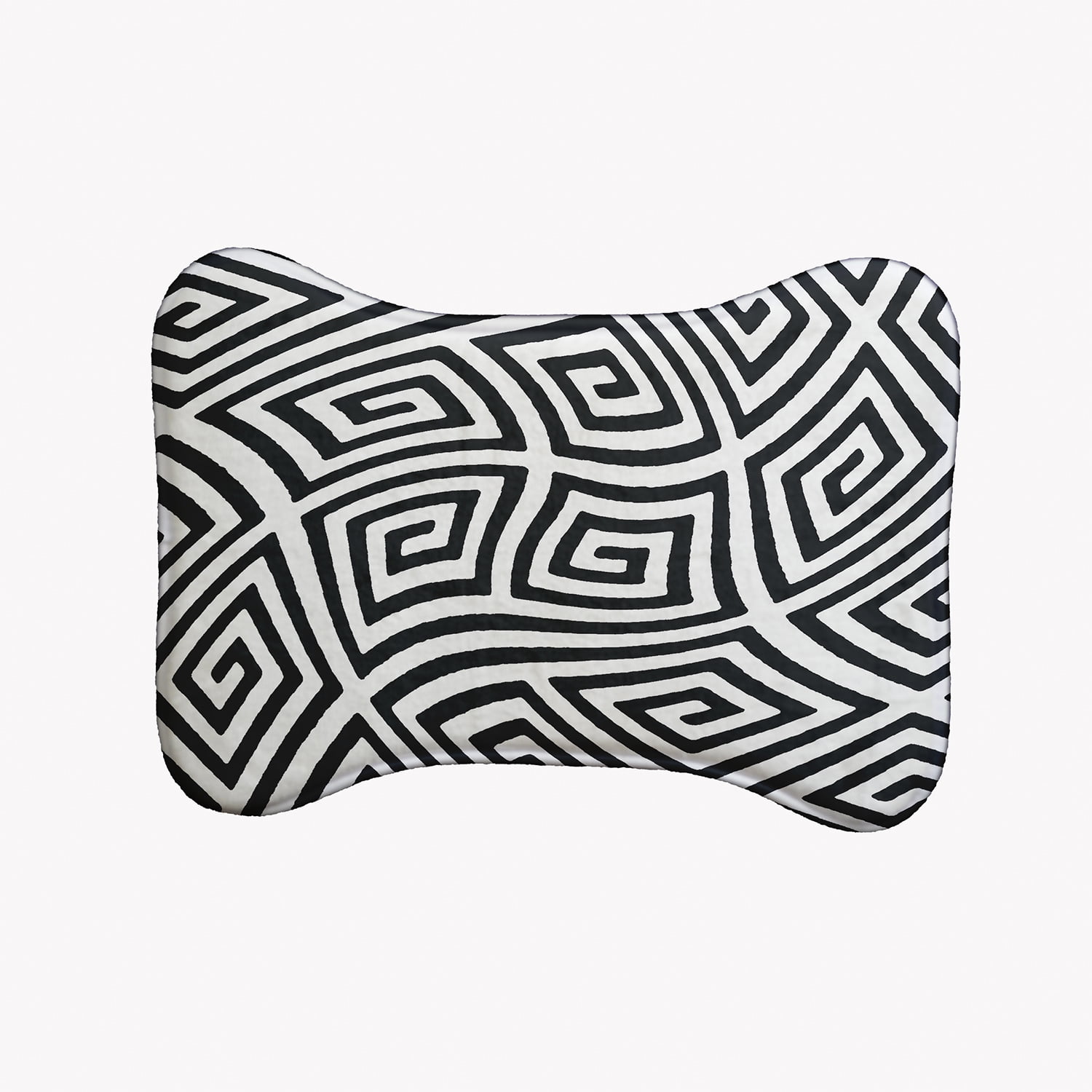 Simply Daisy Geometric Bone Shape Pet Feeding Mat for Dogs