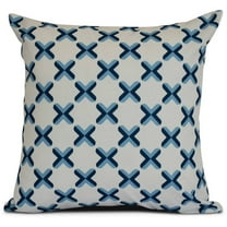 Simply Daisy, Geometric, Criss Cross Outdoor Pillow