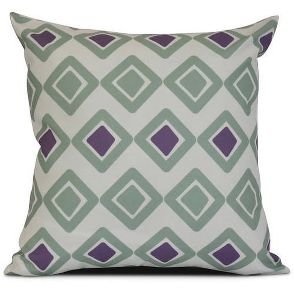 Simply Daisy, Geometric, Diamond Jive 2 Outdoor Pillow