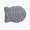 thumbnail image 1 of Simply Daisy Geometric Fish Shape Pet Feeding Mat for Cats, 1 of 3