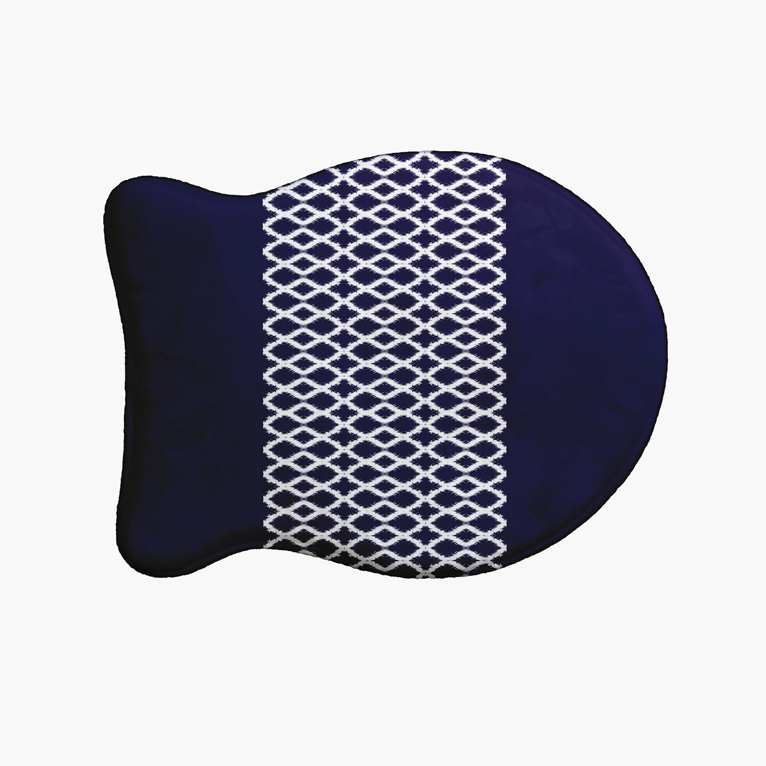 Simply Daisy Geometric Fish Shape Pet Feeding Mat for Cats