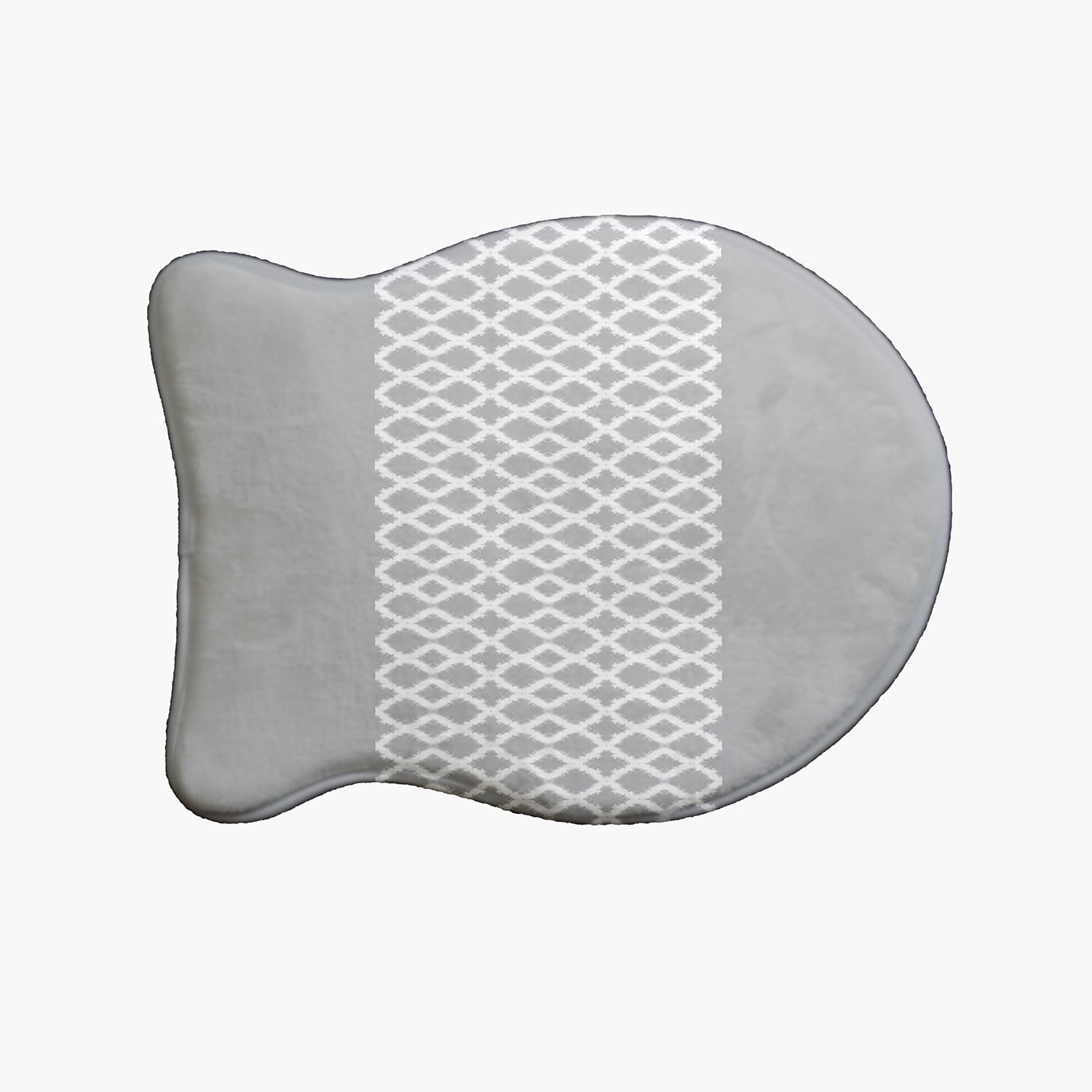 Simply Daisy Geometric Fish Shape Pet Feeding Mat for Cats