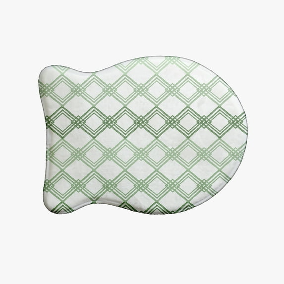 Simply Daisy Geometric Fish Shape Pet Feeding Mat for Cats