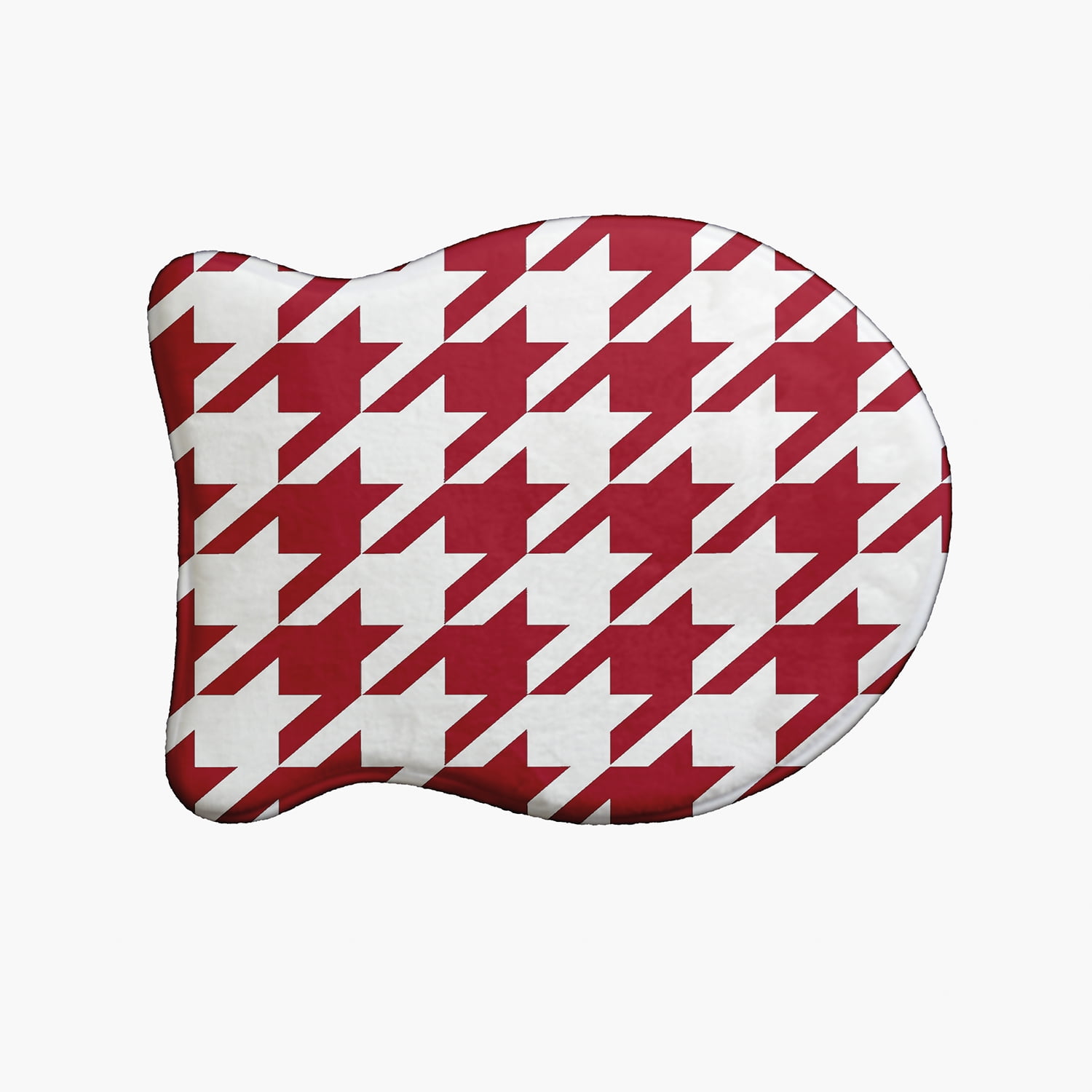 Simply Daisy Geometric Fish Shape Pet Feeding Mat for Cats
