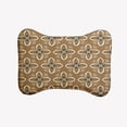 thumbnail image 1 of Simply Daisy Geometric Floral Pattern Bone Shape Pet Feeding Mat for Dogs, 1 of 3