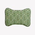 thumbnail image 1 of Simply Daisy Geometric Floral Pattern Bone Shape Pet Feeding Mat for Dogs, 1 of 3