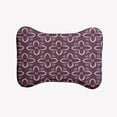 thumbnail image 1 of Simply Daisy Geometric Floral Pattern Bone Shape Pet Feeding Mat for Dogs, 1 of 3