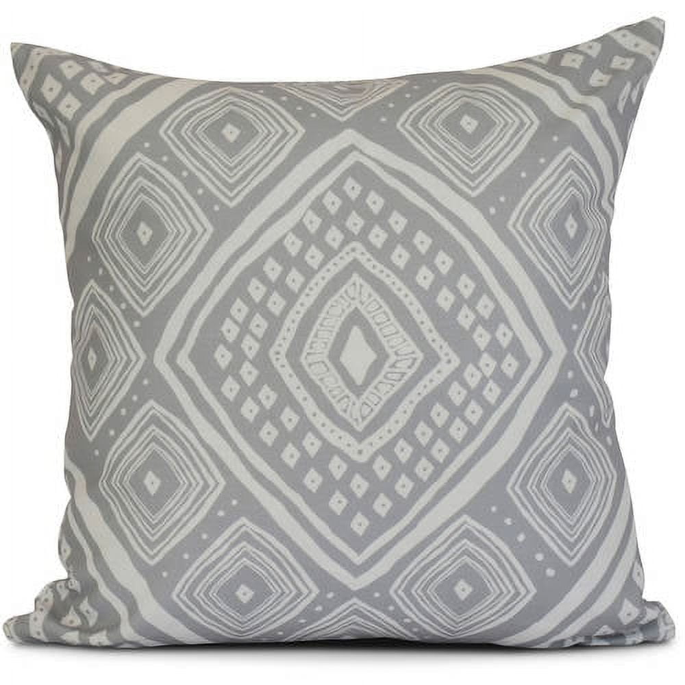 Simply Daisy, Geometric, Lil' Diamond Jill Outdoor Pillow