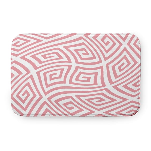 Simply Daisy Geometric Pet Feeding Mat for Dogs and Cats