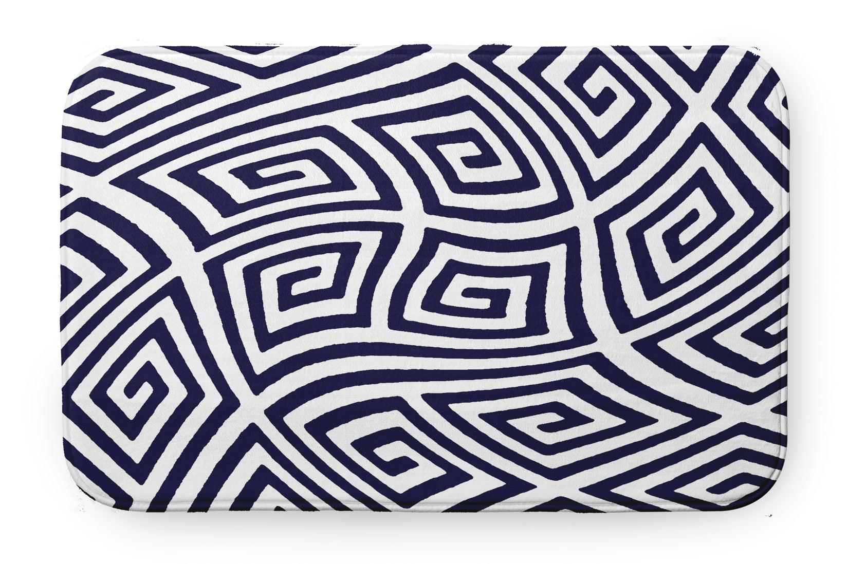 Simply Daisy Geometric Pet Feeding Mat for Dogs and Cats