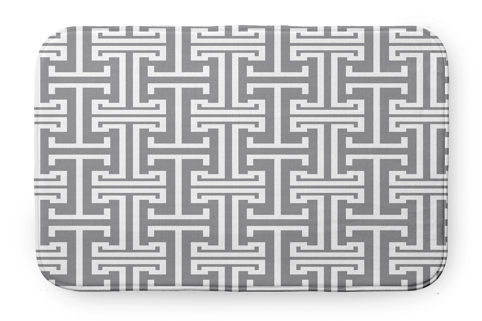 Simply Daisy Geometric Pet Feeding Mat for Dogs and Cats