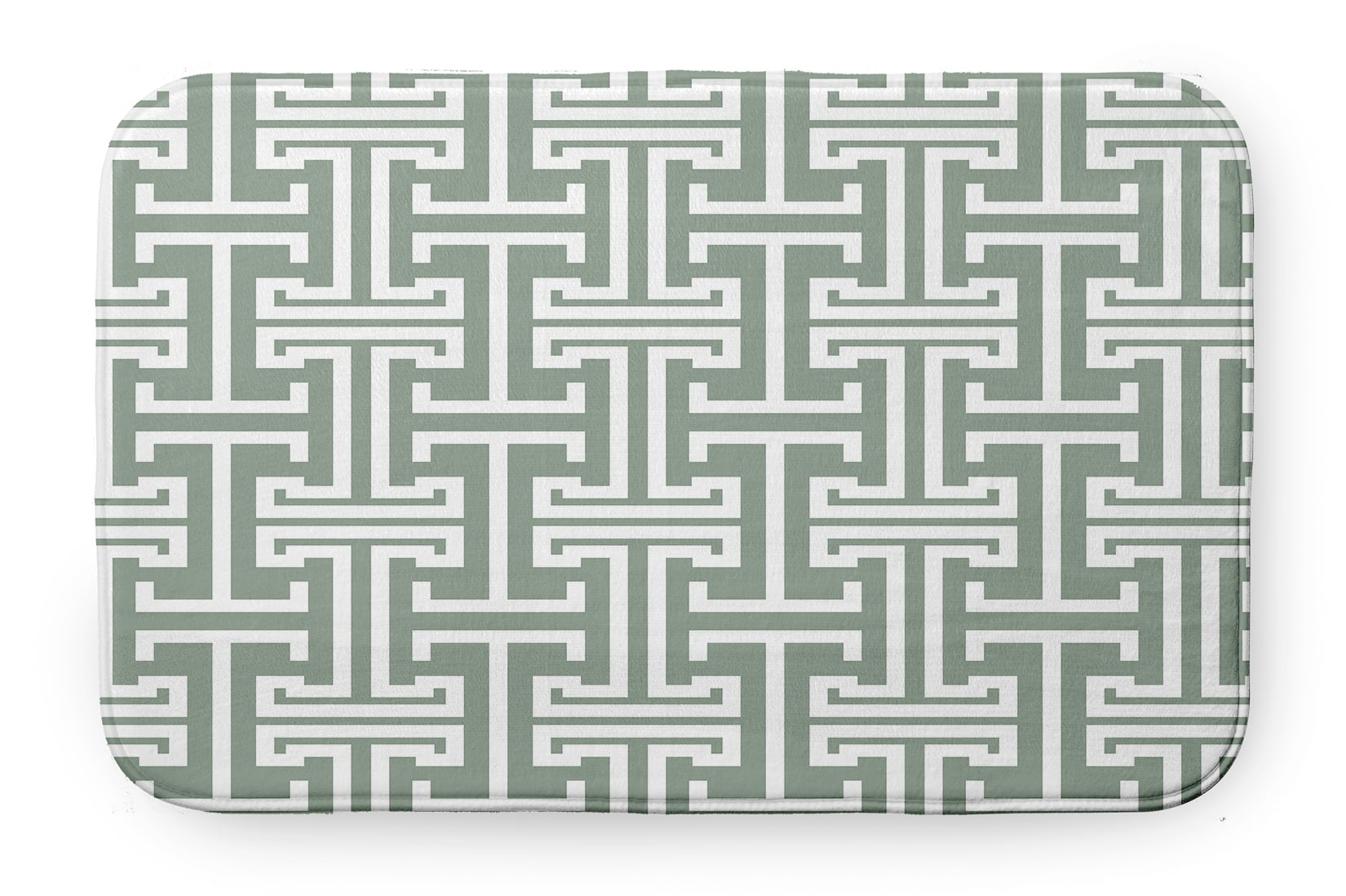 Simply Daisy Geometric Pet Feeding Mat for Dogs and Cats