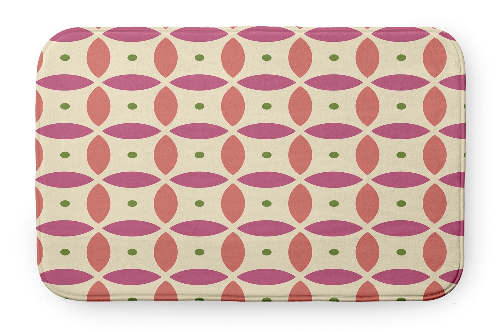 Simply Daisy Geometric Pet Feeding Mat for Dogs and Cats