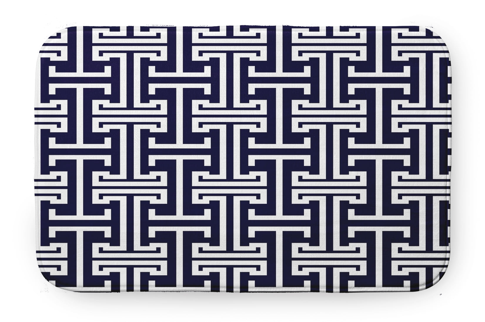 Simply Daisy Geometric Pet Feeding Mat for Dogs and Cats