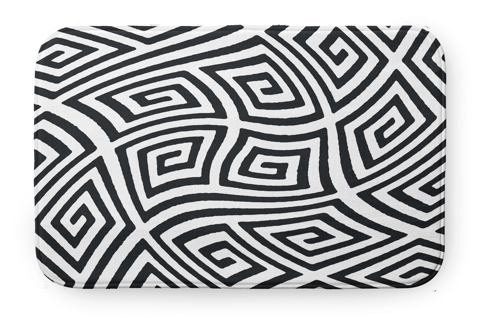 Simply Daisy Geometric Pet Feeding Mat for Dogs and Cats