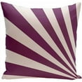 thumbnail image 1 of Simply Daisy Geometric Print Decorative Pillow, 16" x 16", Dark Purple, 1 of 1