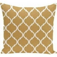 thumbnail image 1 of Simply Daisy Geometric Print Decorative Pillow, 16" x 16", Yellow, 1 of 2