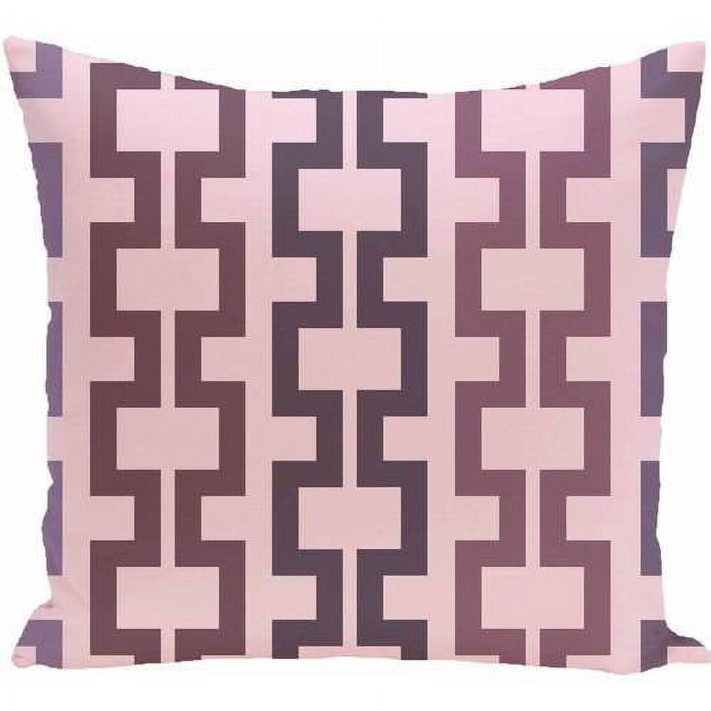 Simply Daisy Geometric Print Decorative Pillow, 16" x 16"