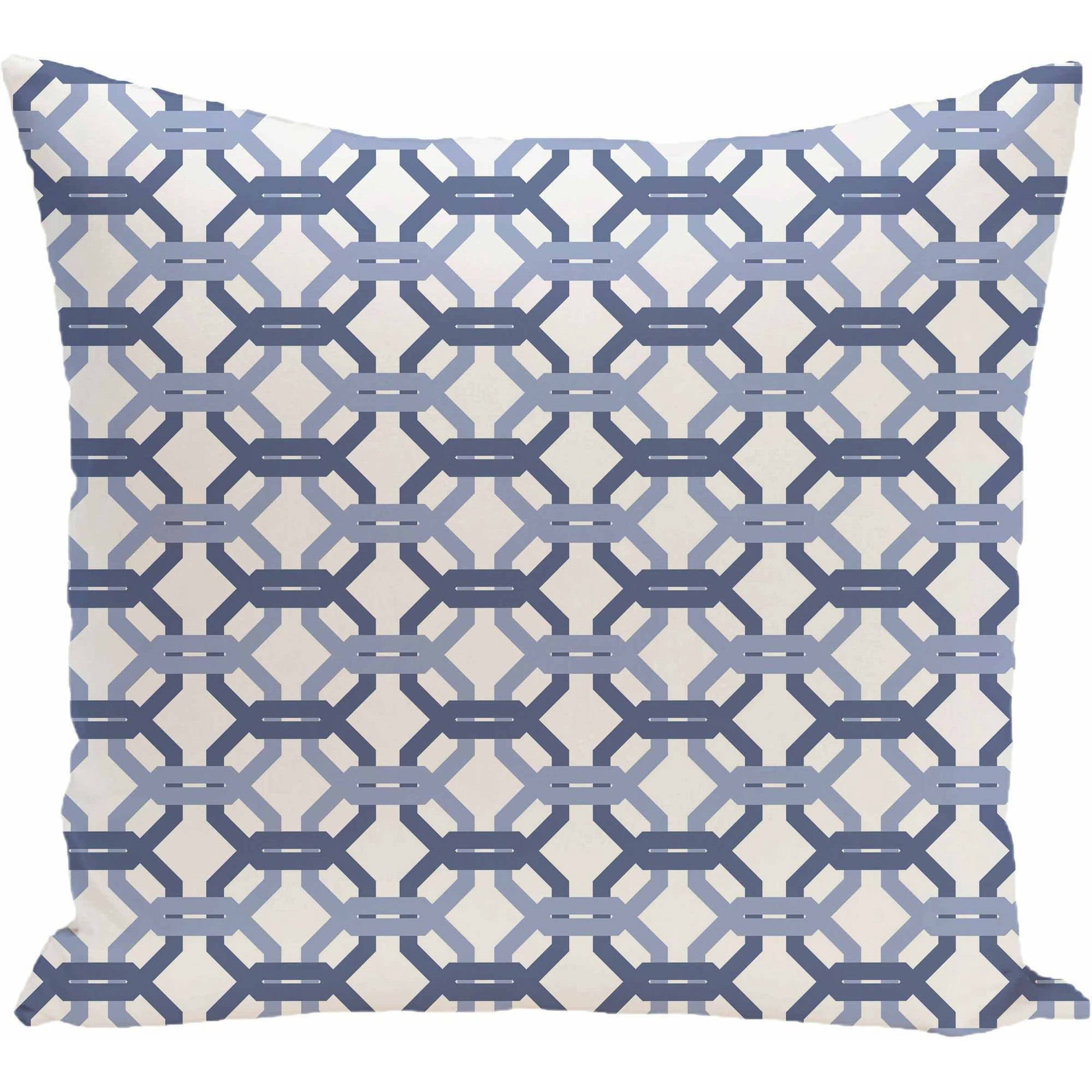 Simply Daisy Geometric Print Decorative Pillow, 16" x 16"