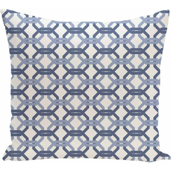 Simply Daisy Geometric Print Decorative Pillow, 16" x 16"