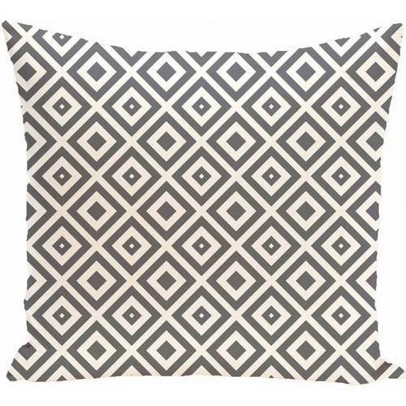 Simply Daisy Geometric Print Decorative Pillow, 16" x 16"