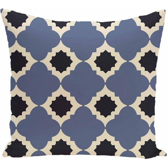 Simply Daisy Geometric Print Decorative Pillow, 16" x 16"