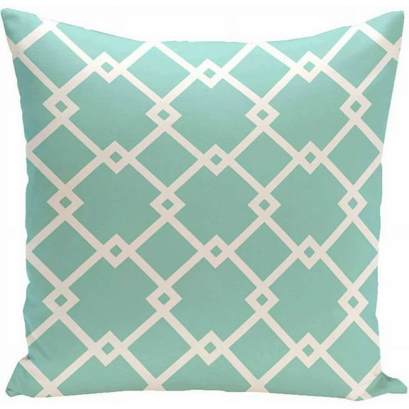 Simply Daisy Geometric Print Decorative Pillow, 16" x 16"