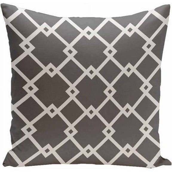 Simply Daisy Geometric Print Decorative Pillow, 16" x 16"