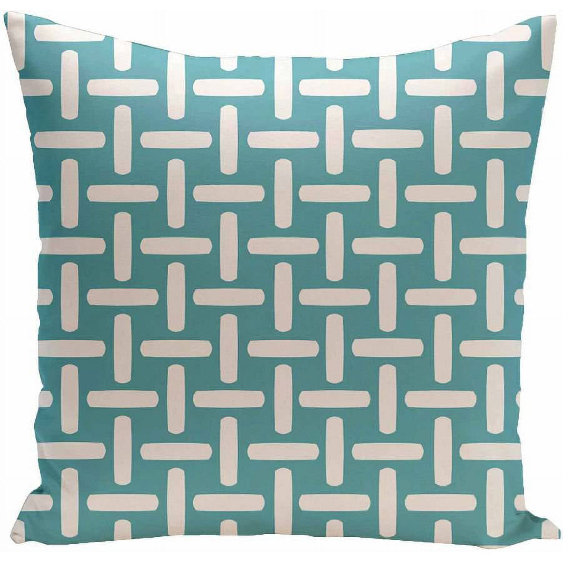 Simply Daisy Geometric Print Decorative Pillow, 16" x 16"