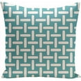 thumbnail image 1 of Simply Daisy Geometric Print Decorative Pillow, 16" x 16", 1 of 1
