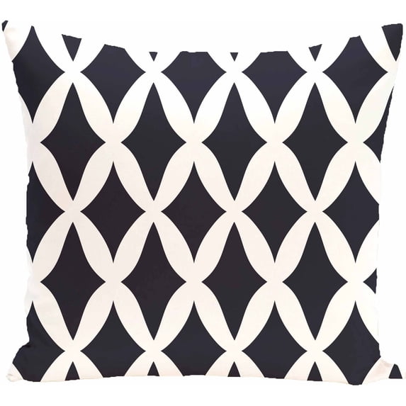 Simply Daisy Geometric Print Decorative Pillow, 16" x 16"