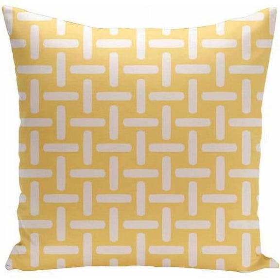 Simply Daisy Geometric Print Decorative Pillow, 16" x 16"