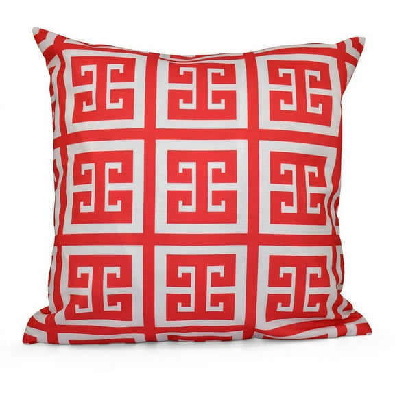 Simply Daisy Geometric Print Decorative Pillow, 16" x 16"