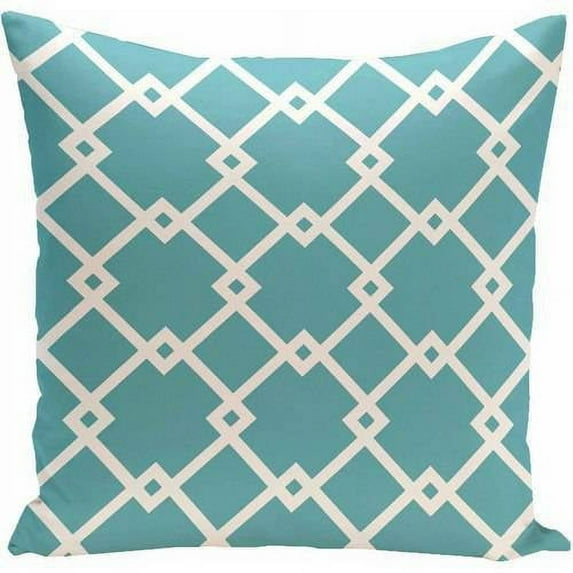 Simply Daisy Geometric Print Decorative Pillow, 16" x 16"