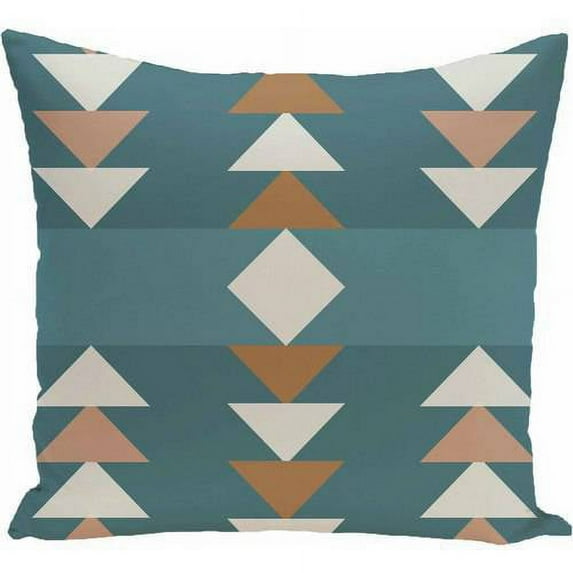 Simply Daisy Geometric Print Decorative Pillow, 16" x 16"