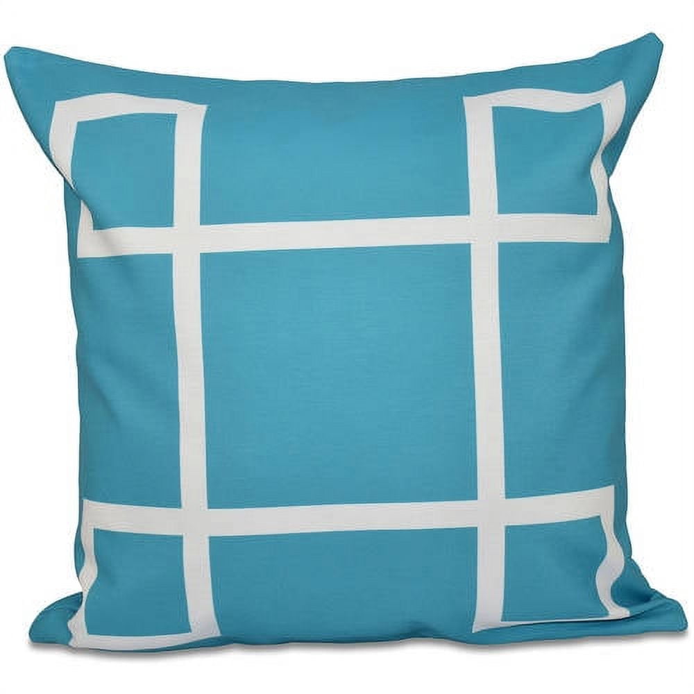 Simply Daisy Geometric Print Decorative Pillow, 16" x 16"