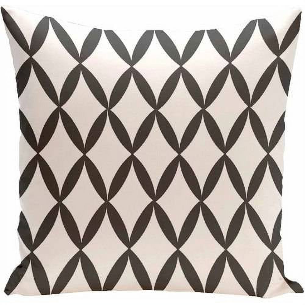 Simply Daisy Geometric Print Decorative Pillow, 16" x 16"