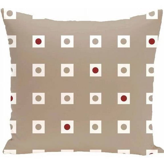 Simply Daisy Geometric Print Decorative Pillow, 16" x 16"