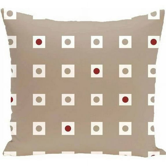 Simply Daisy Geometric Print Decorative Pillow, 16" x 16"
