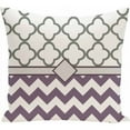 thumbnail image 1 of Simply Daisy Geometric Print Decorative Pillow, 16" x 16", 1 of 2