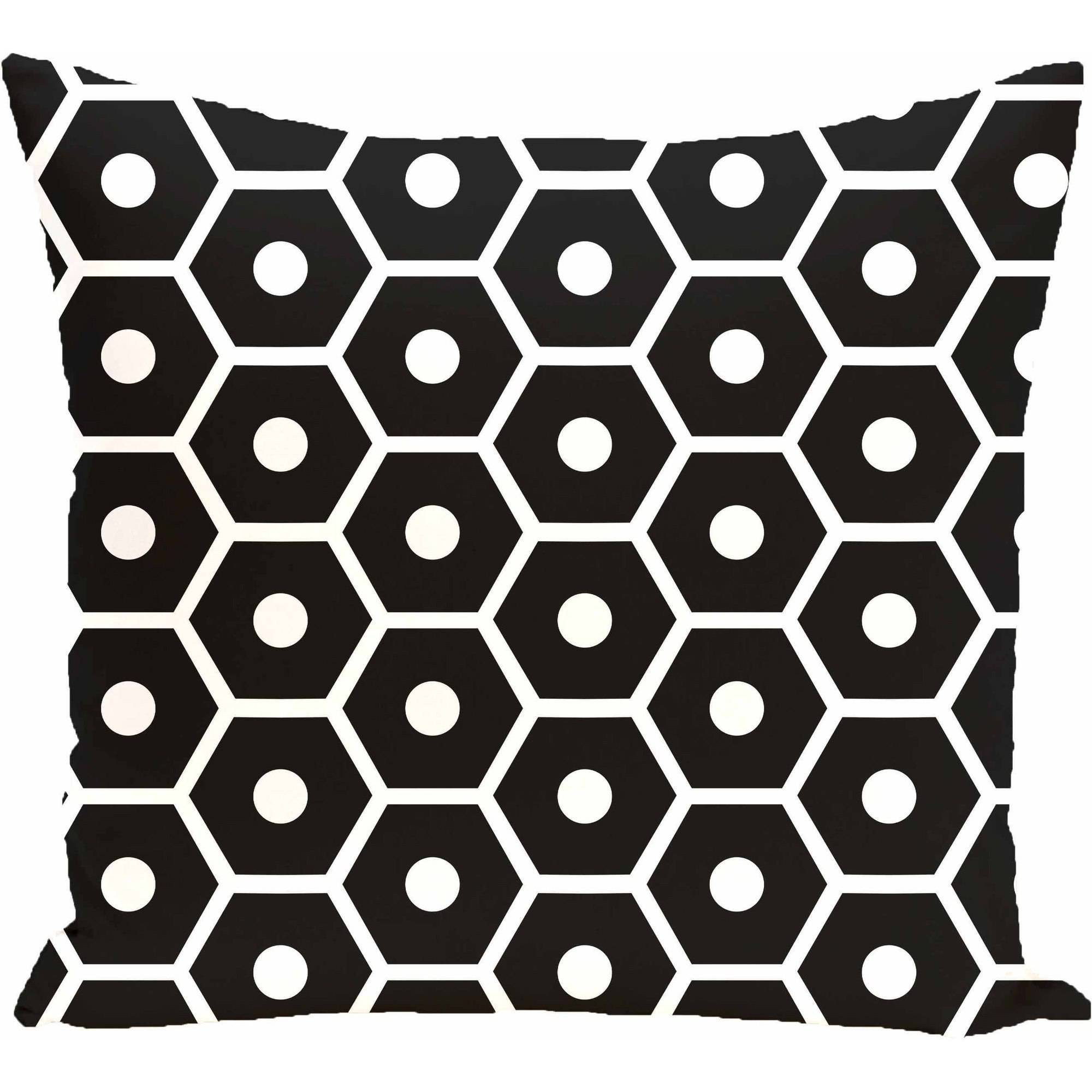 Simply Daisy Geometric Print Decorative Pillow, 16" x 16"