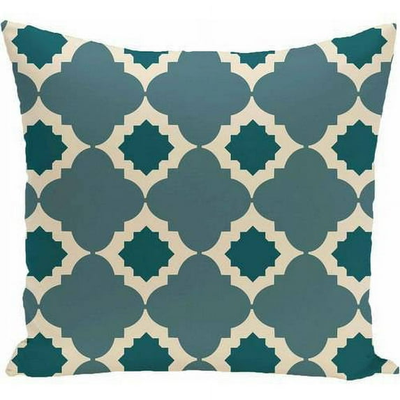 Simply Daisy Geometric Print Decorative Pillow, 16" x 16"