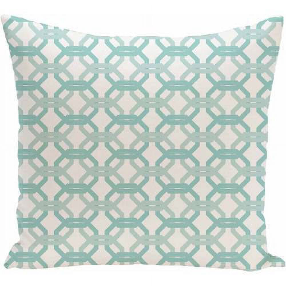 Simply Daisy Geometric Print Decorative Pillow, 16" x 16"