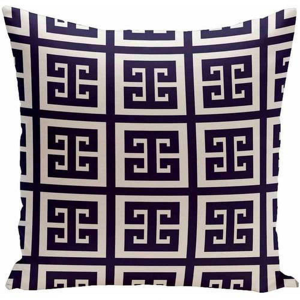 Simply Daisy Geometric Print Decorative Pillow, 16" x 16"