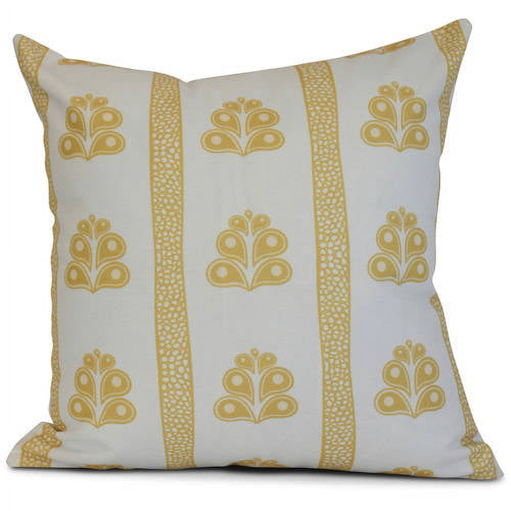 Simply Daisy, Geometric, Wacky Stripe Outdoor Pillow