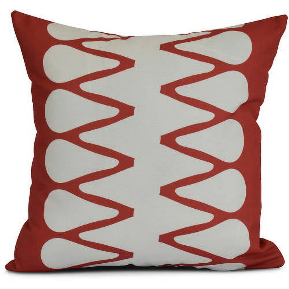 Simply Daisy, Geometric, Zipped Outdoor Pillow