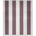 thumbnail image 1 of Simply Daisy Graduated Stripe Fleece Throw Blanket, Dusty Purple, Oversized Throw, 1 of 4